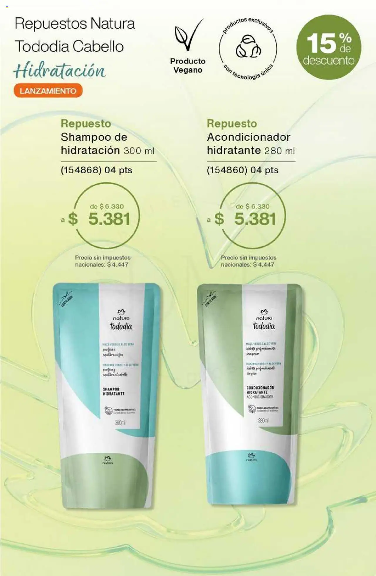 Catálogo Natura Ciclo 8 │ válido desde el 03.06.2025 | Página: 250 | Productos: Shampoo, Acondicionador