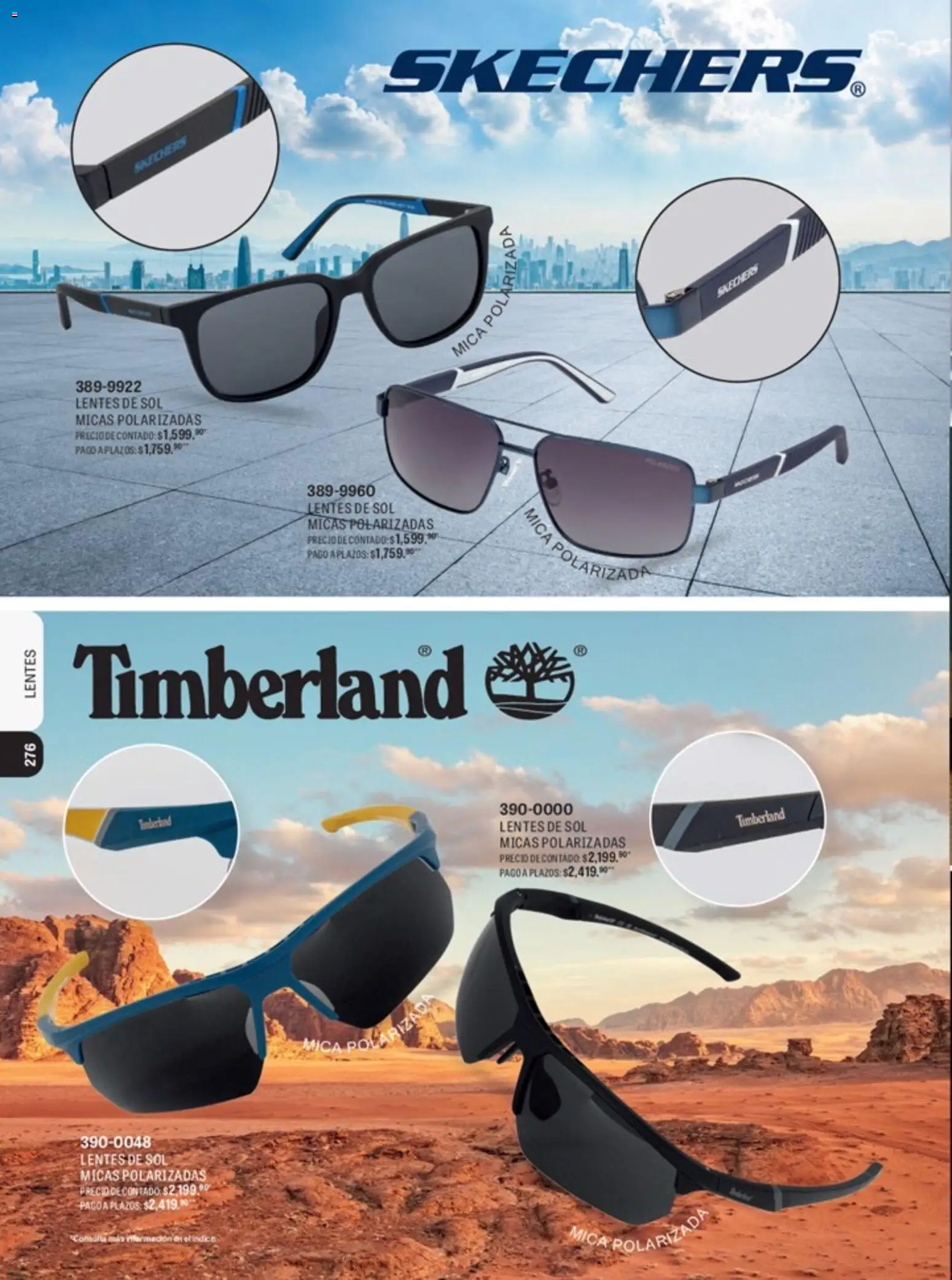 Nuevas ofertas de Andrea válidas en toda la República Mexicana desde el 15.04.2026. ¡Encuentra las mejores ofertas en Andrea catálogo Lo mejor en marcas! | Página: 227 | Productos: Lentes, Lentes de sol