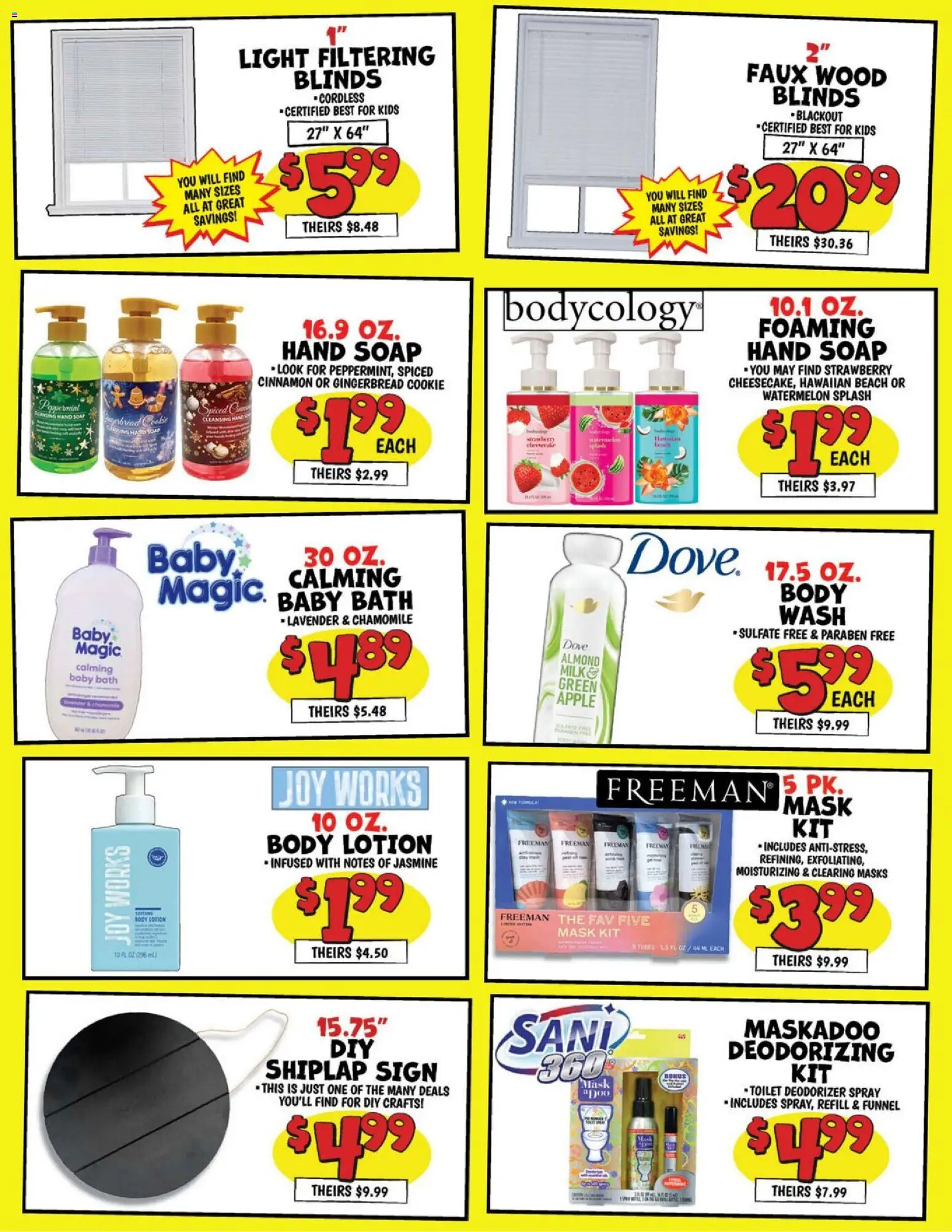 Ollie's Weekly Ad - valid from 14.11.2025 | Page: 4 | Products: Peppermint, Bath, Soap, Watermelon