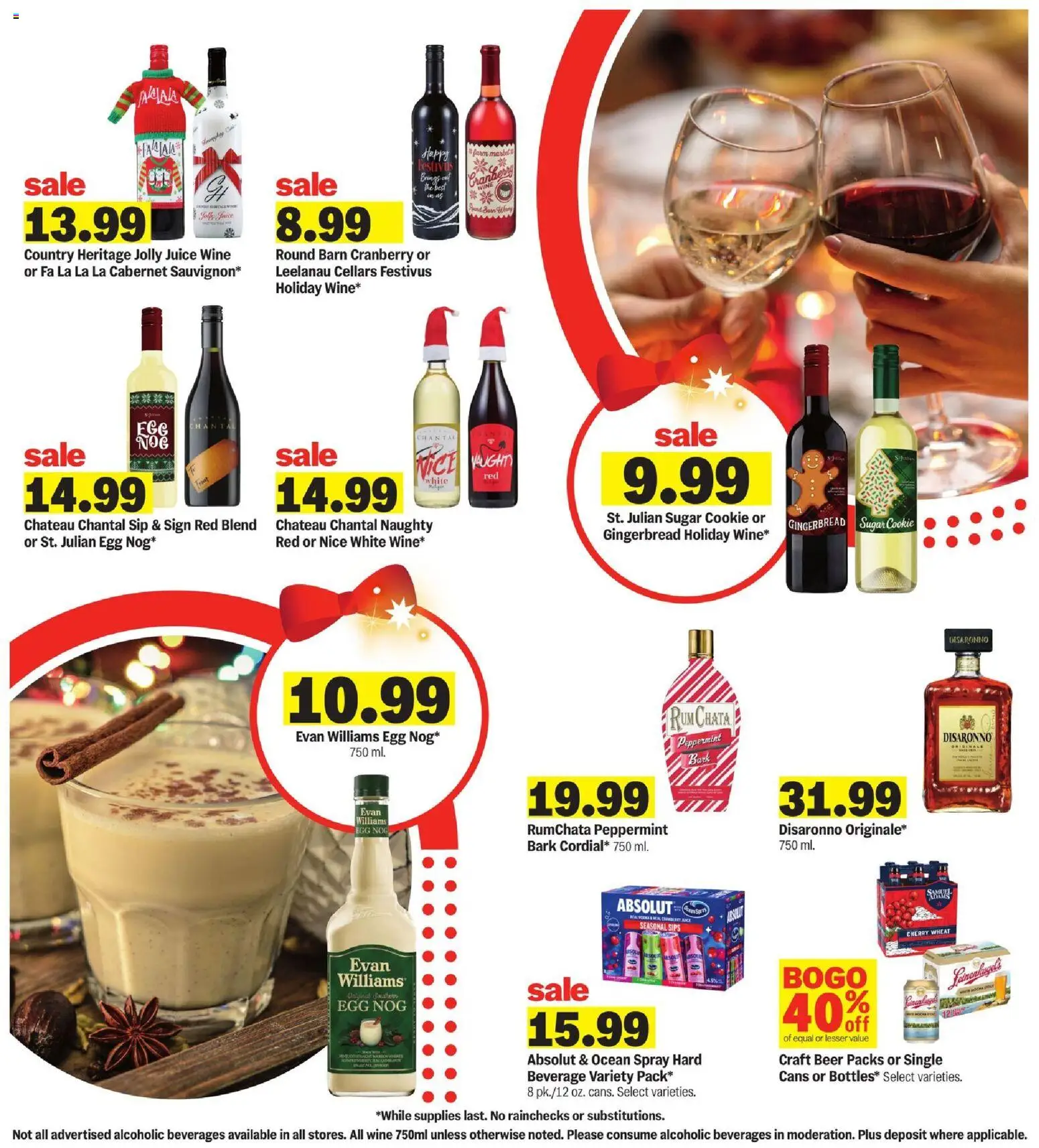 Meijer Weekly Ad - MI - valid from 10.12.2025 | Page: 26 | Products: Peppermint, Juice, Wine, Sugar