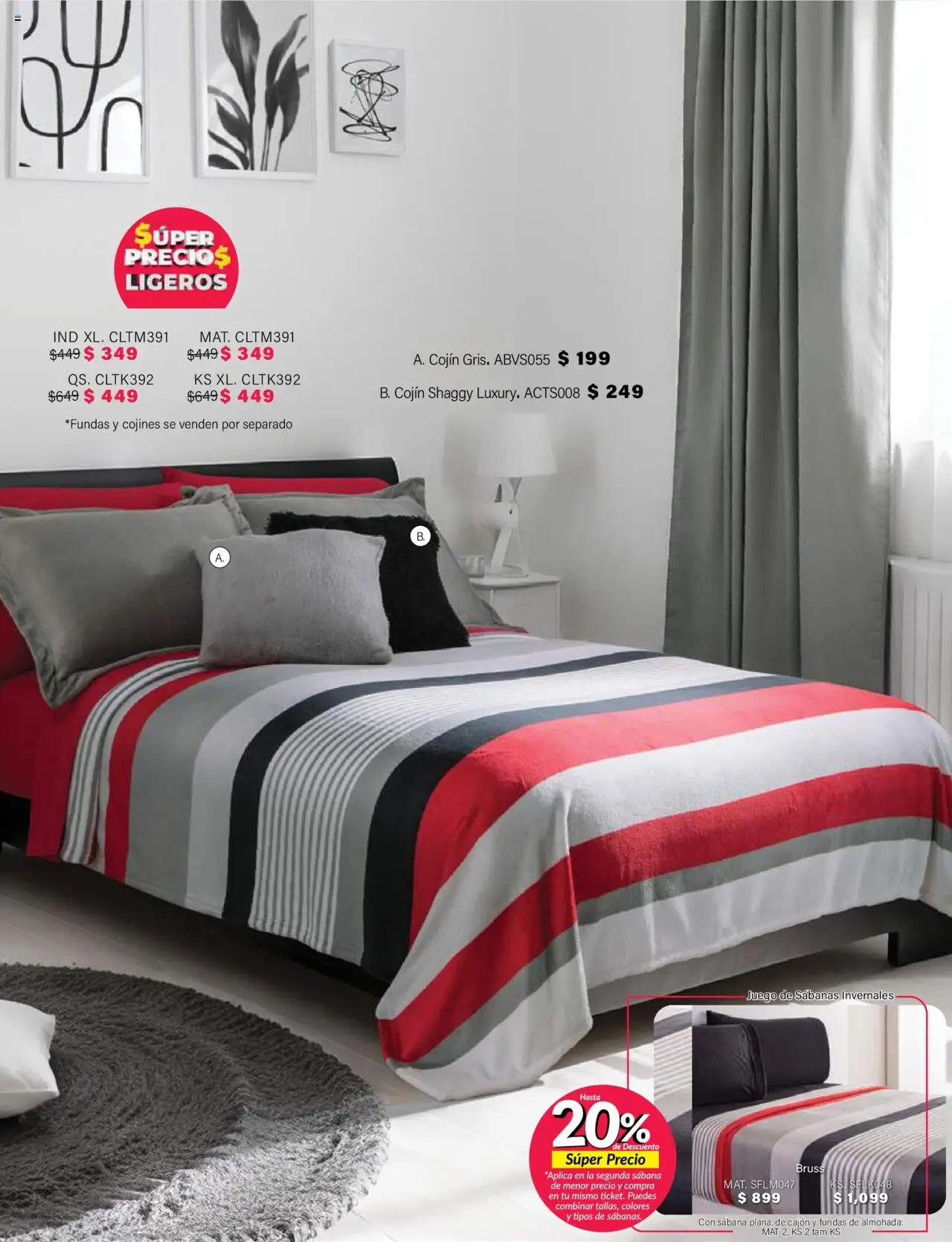 Nuevas ofertas de Colchas Concord válidas en toda la República Mexicana desde el 01.08.2025. ¡Encuentra las mejores ofertas en Colchas Concord - Catálogo! | Página: 905 | Productos: Juego, Almohada, Sabanas