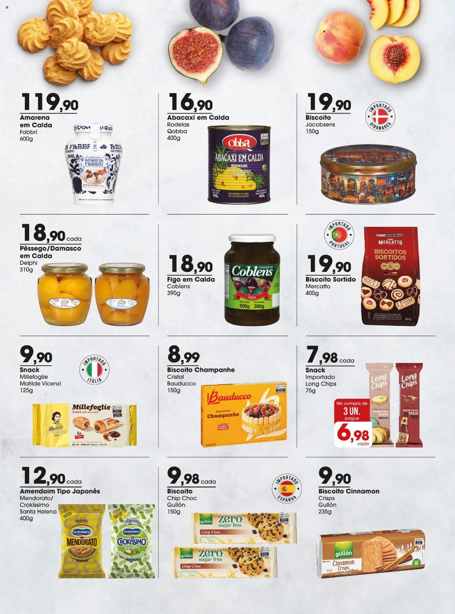 Zaffari Folheto - válido de 16.12.2025 | Página: 6 | Produtos: Amendoim, Biscoito, Abacaxi, Biscoitos