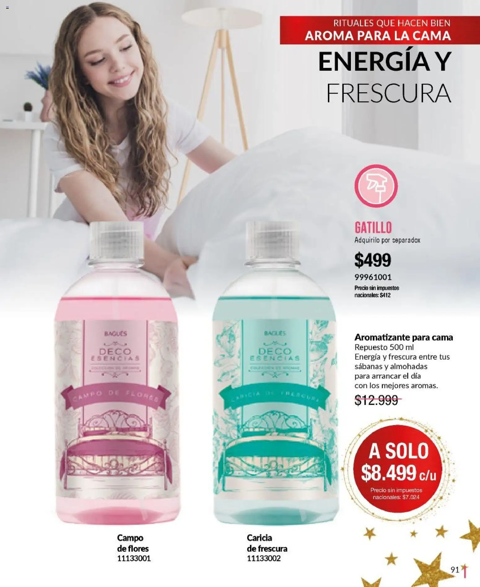 Bagués - Catálogo │ válido desde el 17.11.2025 | Página: 91 | Productos: Sabanas, Cama, Esencias