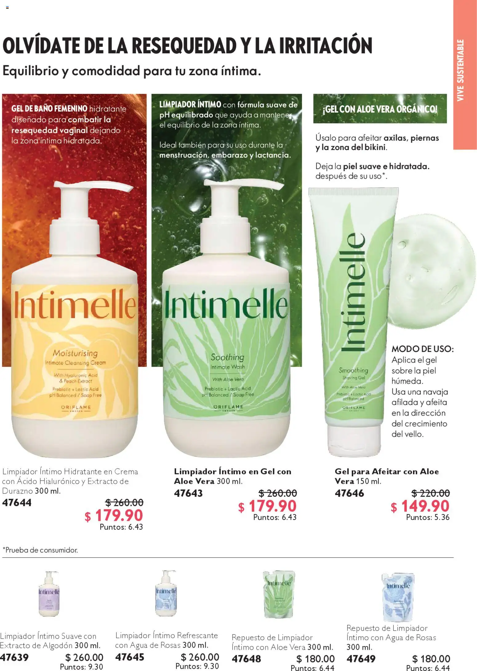 Nuevas ofertas de Oriflame válidas en toda la República Mexicana desde el 14.02.2026. ¡Encuentra las mejores ofertas en Oriflame campaña 3 2026! | Página: 105 | Productos: Navaja, Crema, Baño, Sobre