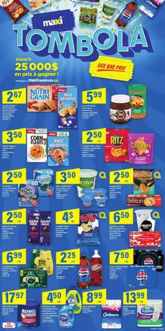 Maxi flyer valid from 31.07.2025 | Page: 6 | Products: Rice, Flakes, Detergent, Chocolate