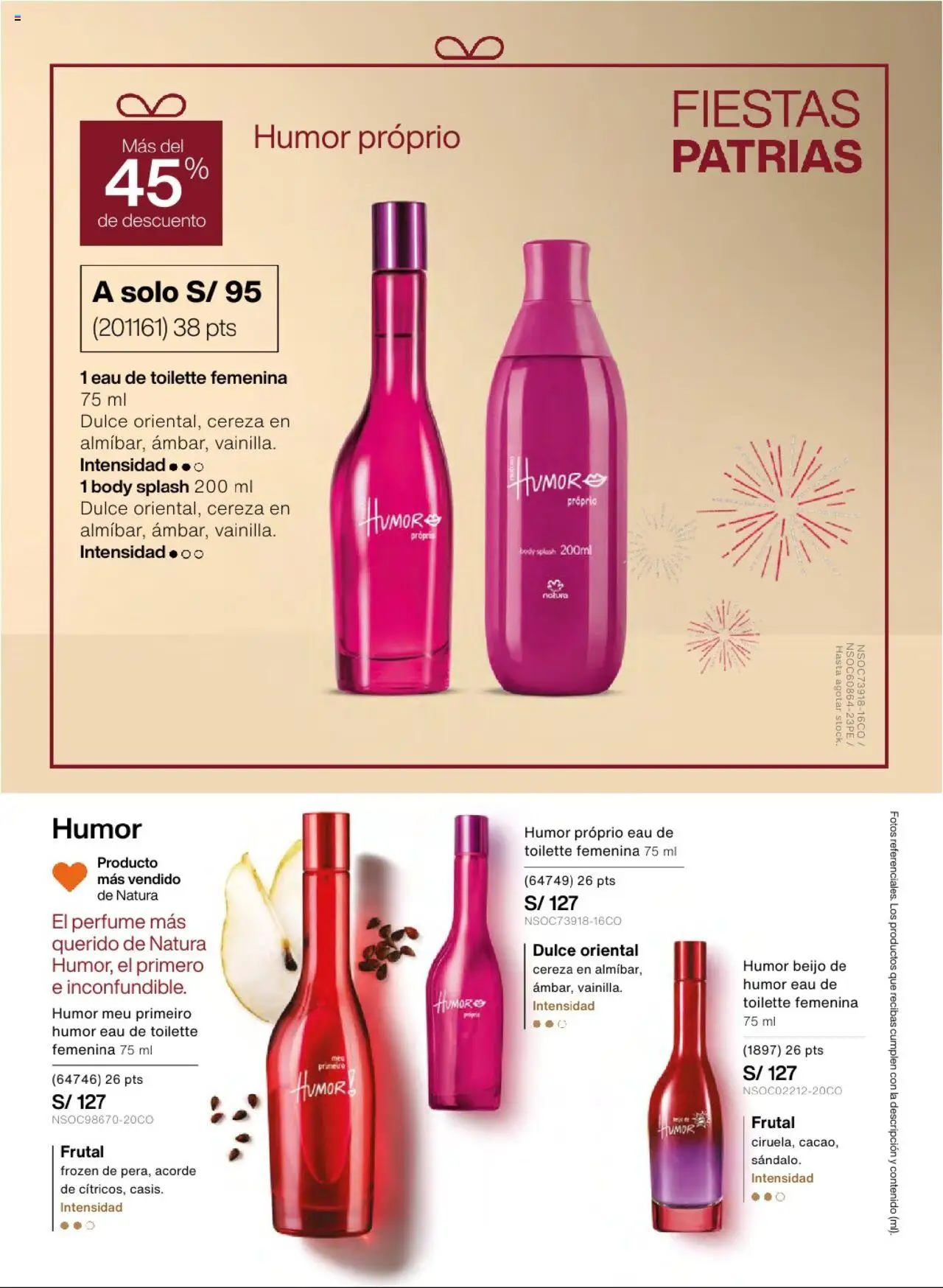 Catálogo Natura válido desde 01.07.2025 | Página: 49 | Productos: Perfume, EAU de Toilette