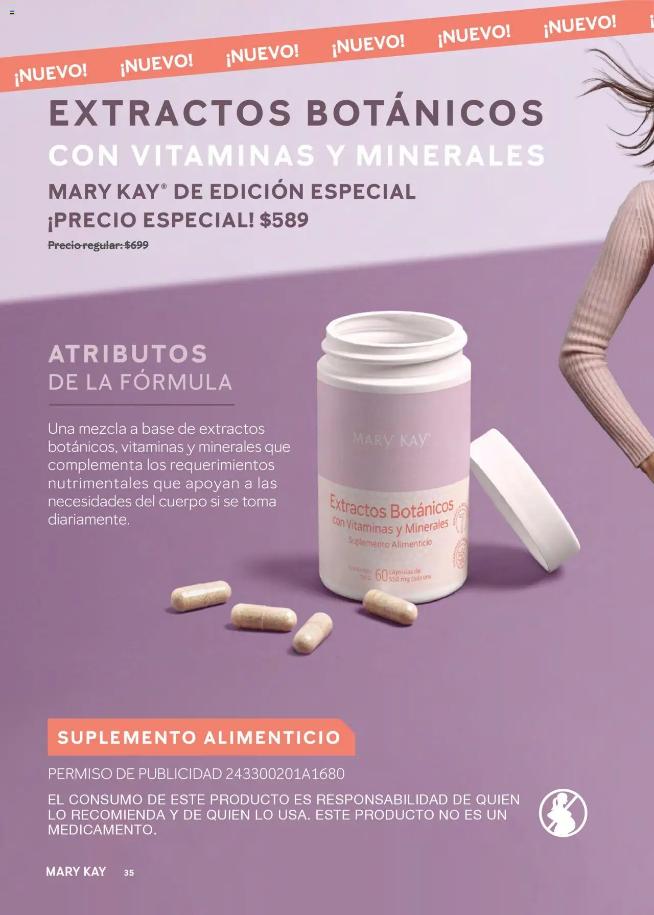 Nuevas ofertas de Mary Kay válidas en toda la República Mexicana desde el 01.07.2025. ¡Encuentra las mejores ofertas en Mary Kay catálogo! | Página: 35 | Productos: Vitaminas