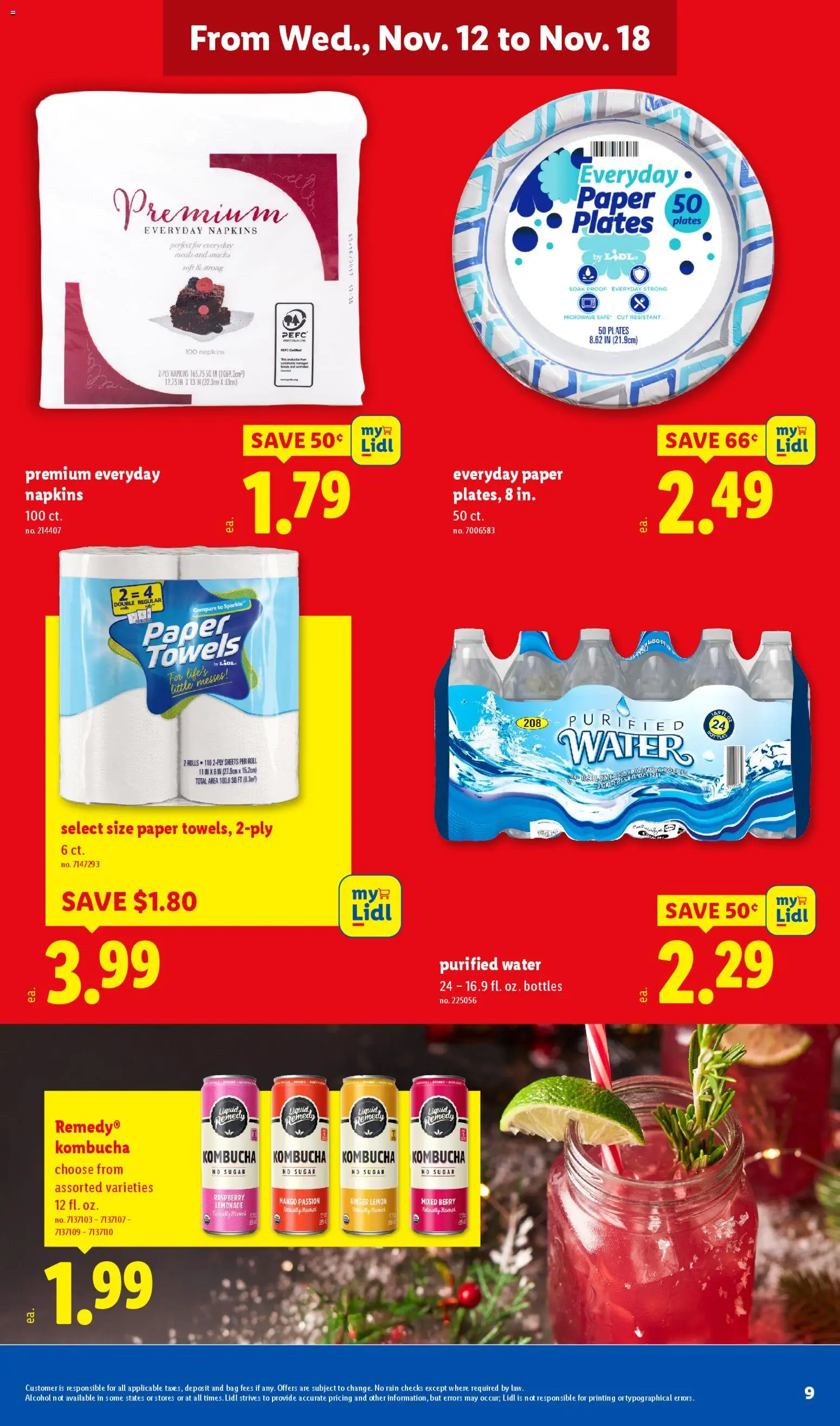 Lidl Early Black Friday - valid from 12.11.2025 | Page: 9 | Products: Ginger, Microwave, Sugar, Lemon