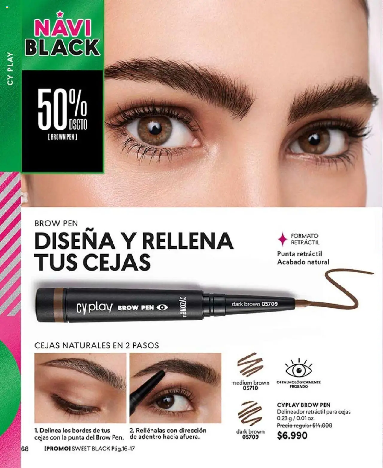 Catálogo CyZone Campaña 17 │ válido desde el 14.10.2025 | Página: 68 | Productos: Delineador