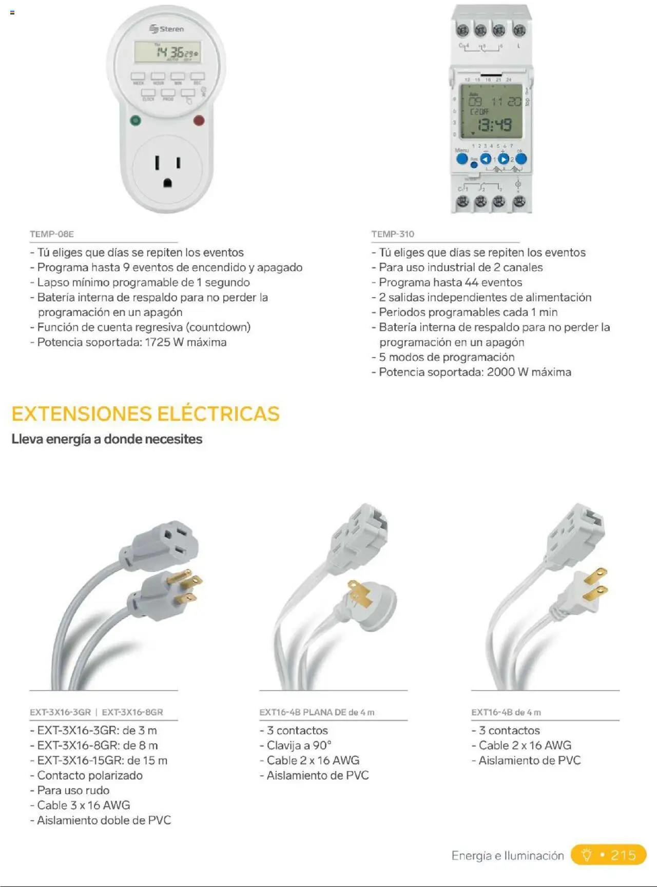 Nuevas ofertas de Steren válidas en toda la República Mexicana desde el 01.01.2025. ¡Encuentra las mejores ofertas en Steren catálogo! | Página: 233 | Productos: Cable, Batería