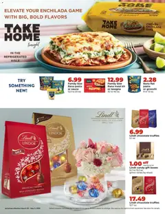 Preview of HyVee weekly ads valid from 30.03.2026 | Page: 4 | Products: Milk, Chocolate, Pasta, Game