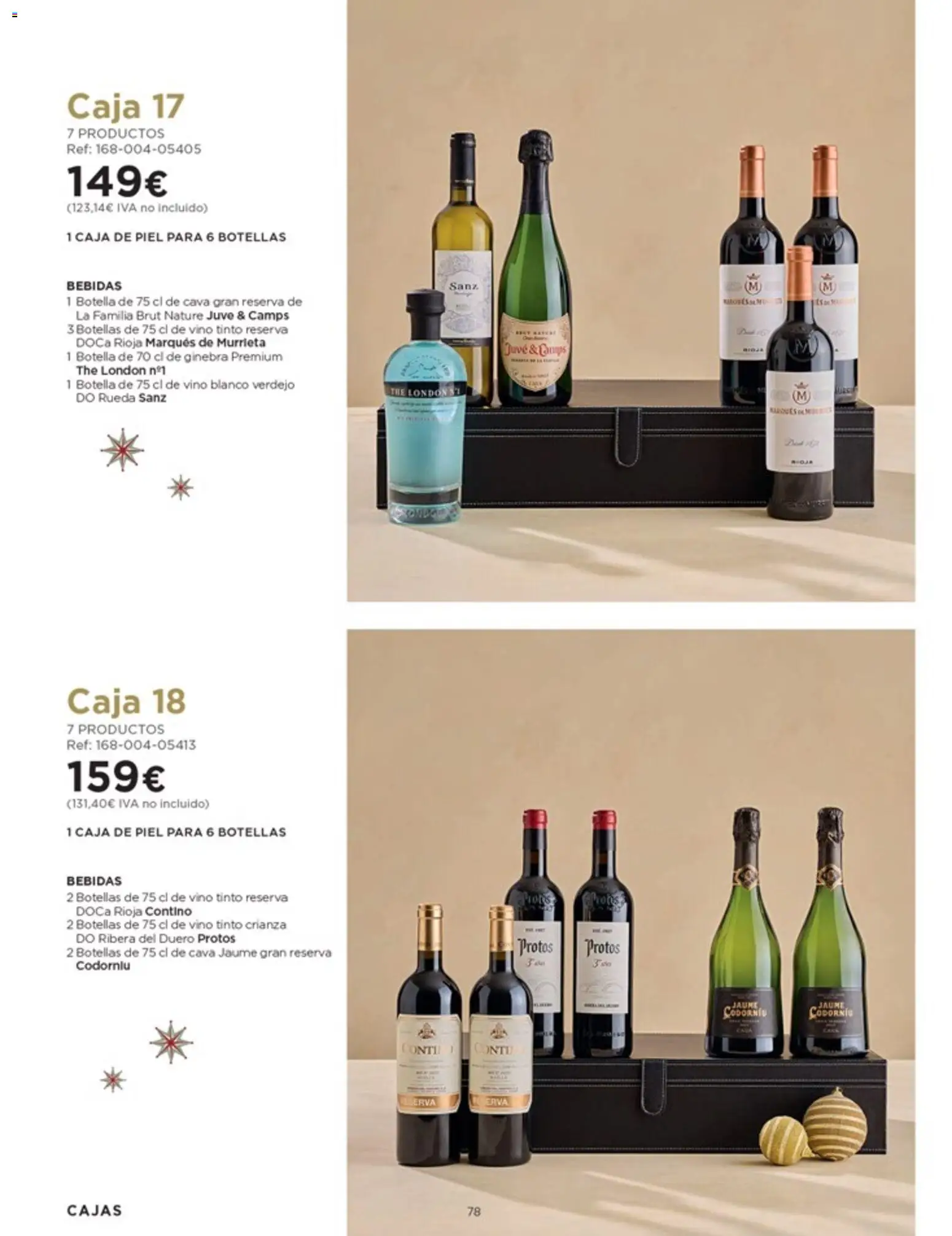 Nuevas ofertas de El Corte Inglés válidas en toda la República Mexicana desde el 03.10.2025. ¡Encuentra las mejores ofertas en El Corte Inglés catálogo Especial Cataluña! | Página: 78 | Productos: Cava, Botella, Vino, Caja