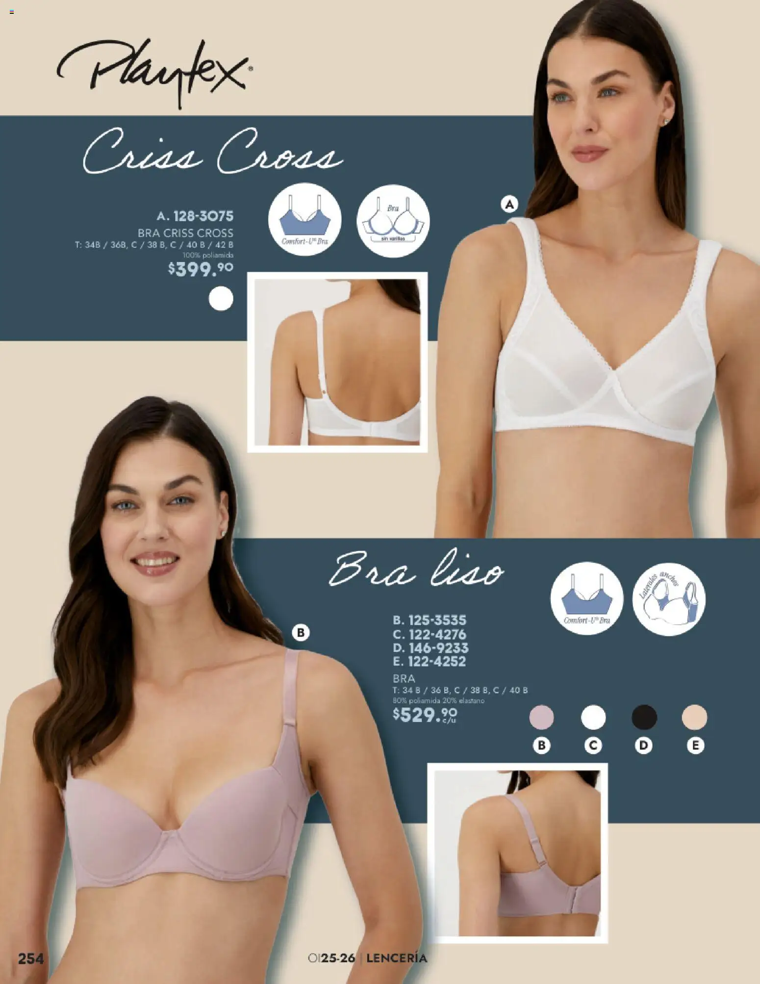 Nuevas ofertas de Andrea válidas en toda la República Mexicana desde el 26.11.2025. ¡Encuentra las mejores ofertas en Andrea catálogo Lancería, Vestir Interior otoño 2025! | Página: 90 | Productos: Lenceria
