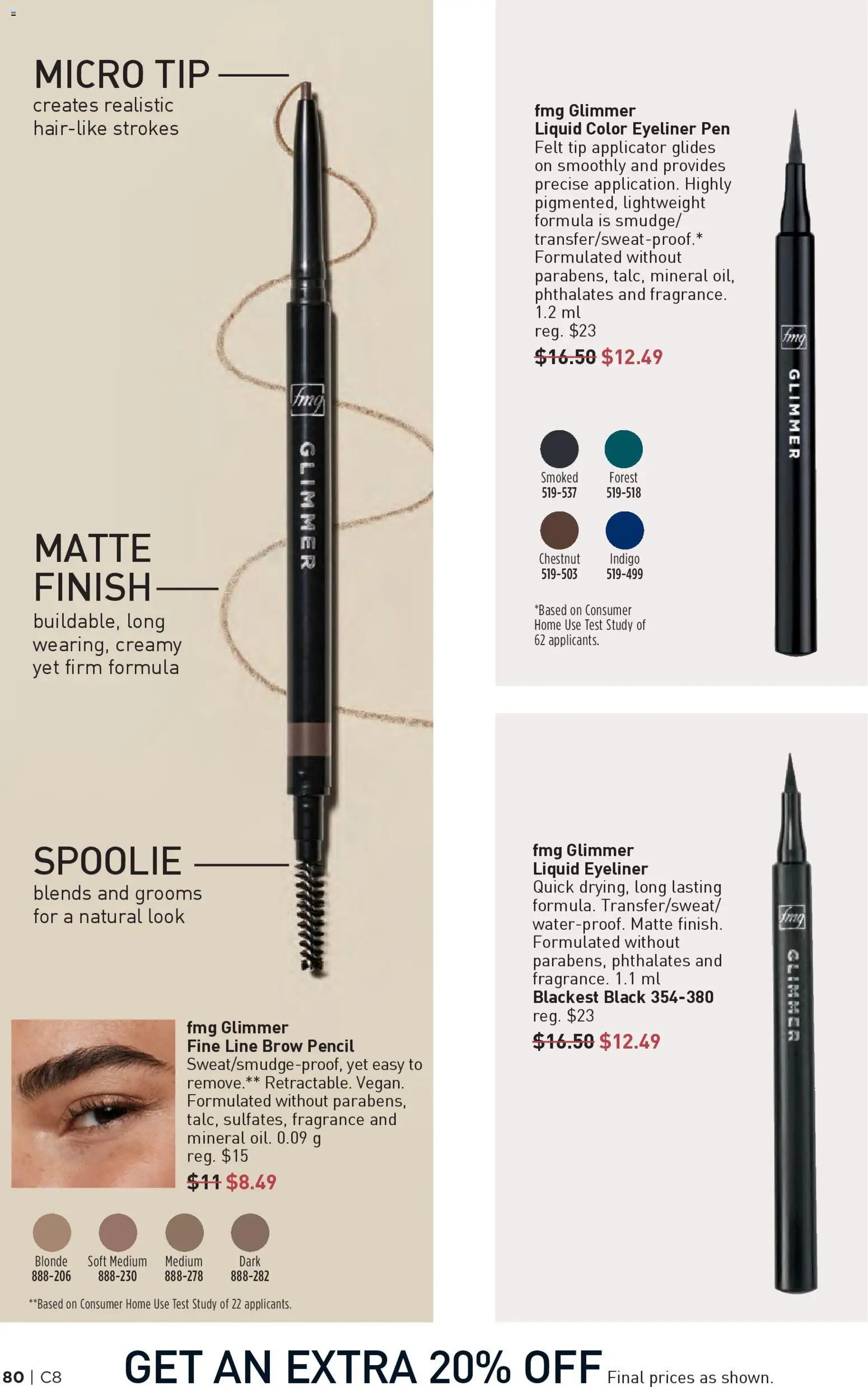 Avon flyer valid from 09.04.2026 | Page: 80 | Products: Fragrance, Eyeliner