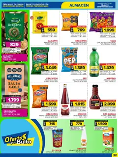Carrefour Maxi catálogo - Chubut │ válido desde el 15.09.2025 | Página: 22 | Productos: Pimentón, Pizza, Vino, Aji