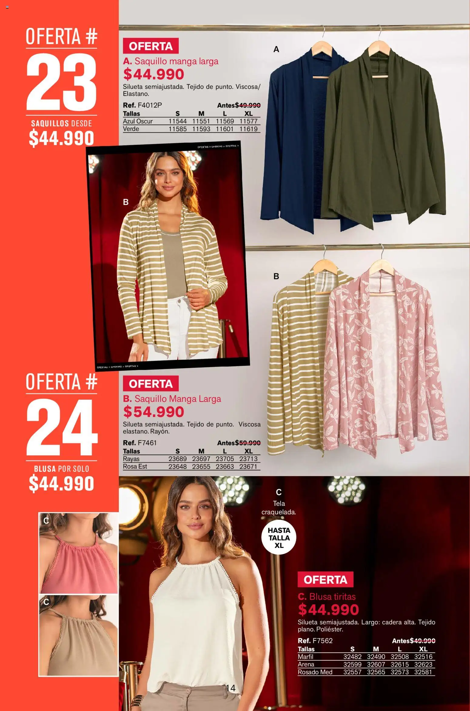 Leonisa revista - valida desde el 02.01.2026 | Página: 14 | Productos: Blusa