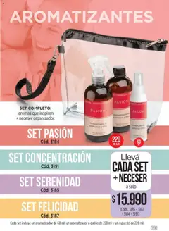 Vista previa Catálogo Amodil Campaña 17/2025 válido desde el 14.10.2025 | Página: 149 | Productos: Aromatizador, Neceser