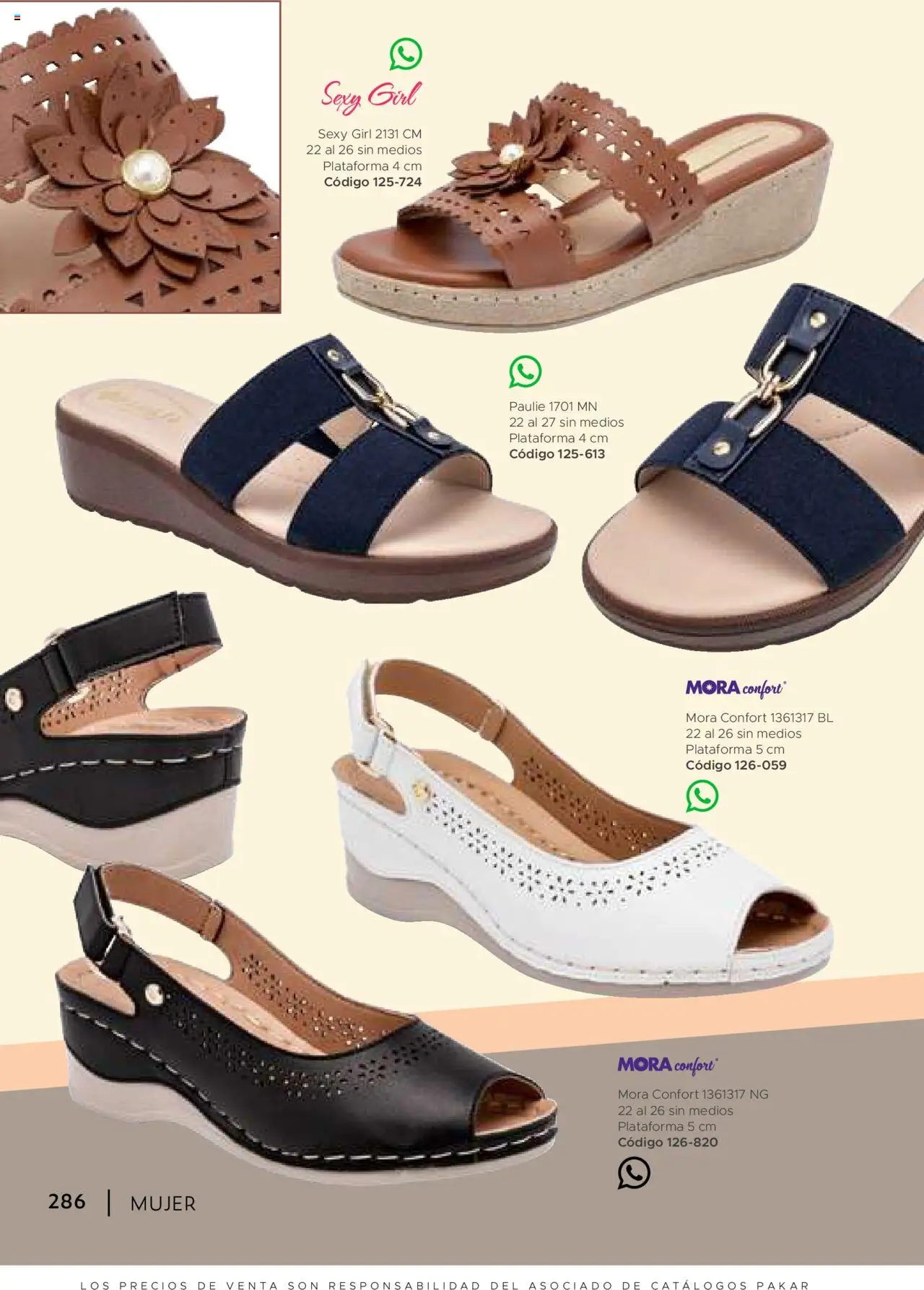 Nuevas ofertas de SC Pakar válidas en toda la República Mexicana desde el 24.07.2025. ¡Encuentra las mejores ofertas en SC Pakar Catálogo Mujer otoño / invierno! | Página: 286