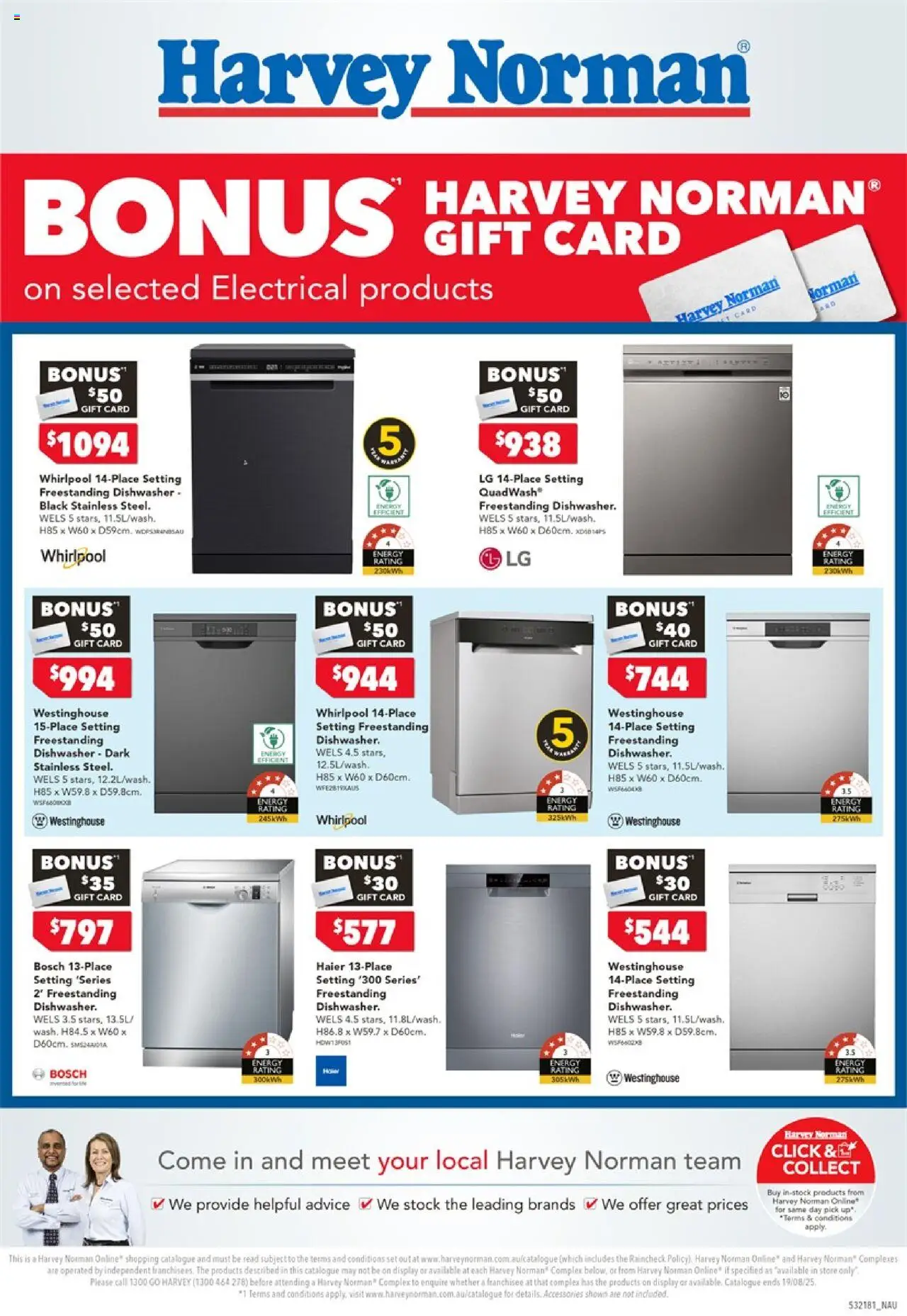 Harvey Norman catalogue - valid from 08.08.2025 | Page: 10 | Products: Accessories, Dishwasher