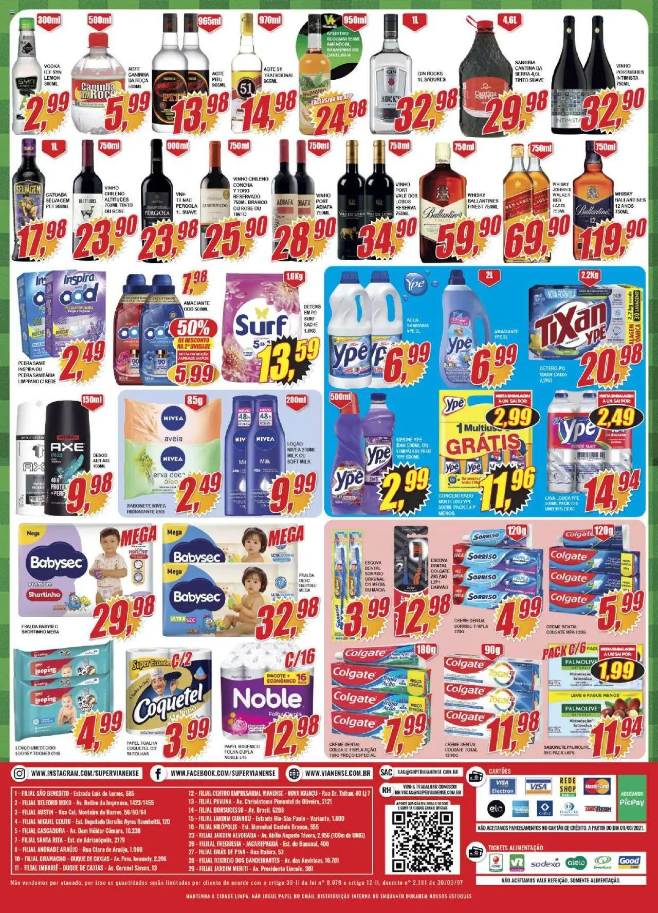Vianense Folheto - válido de 25.07.2025 | Página: 4 | Produtos: Pó, Whisky, Vodka, Aveia