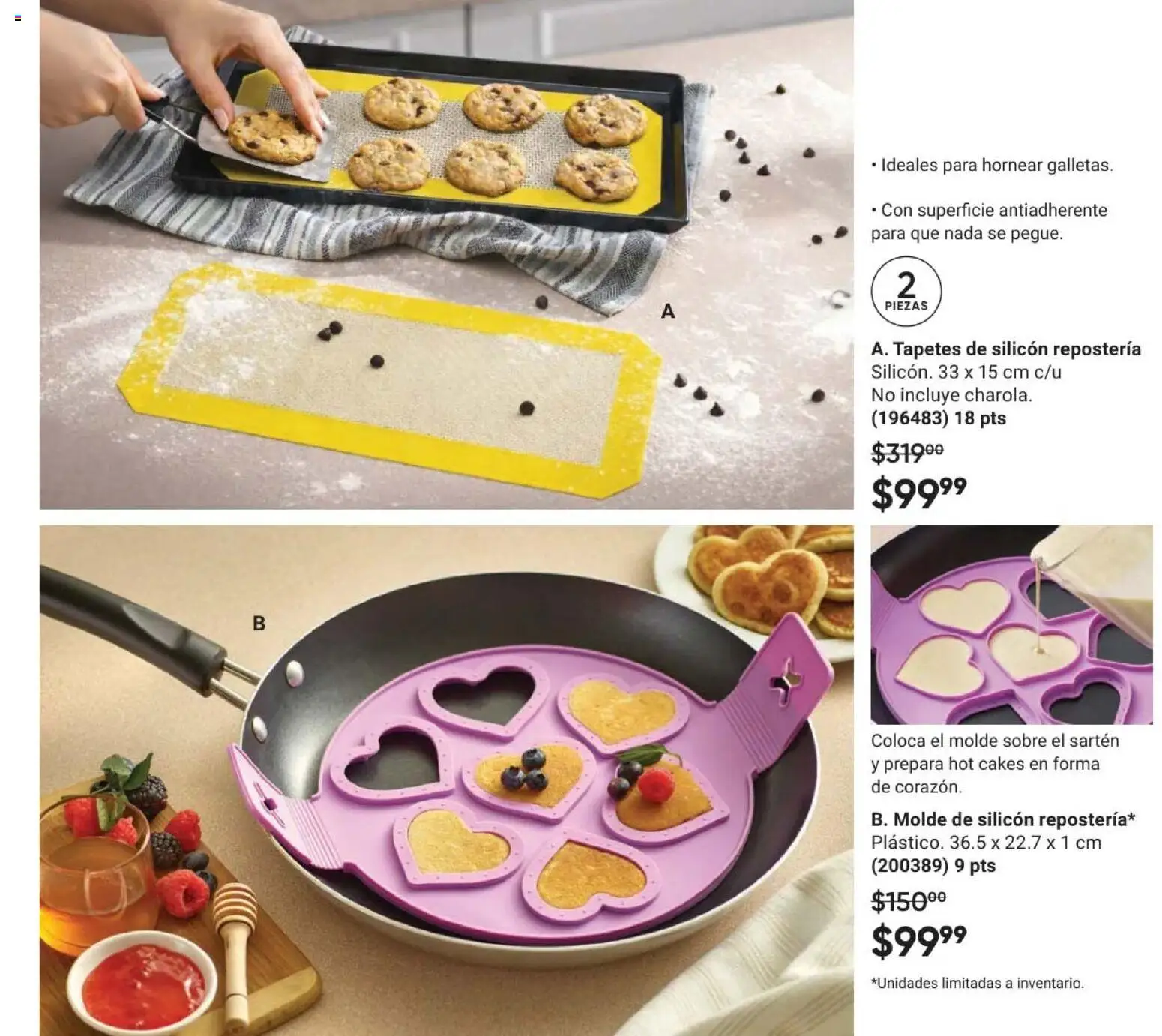 Nuevas ofertas de AVON válidas en toda la República Mexicana desde el 02.04.2026. ¡Encuentra las mejores ofertas en AVON Casa & Estilo 6 2026! | Página: 67 | Productos: Molde, Sartén, Sobre