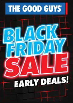 Preview of The Good Guys Black Friday - valid from 11.11.2025