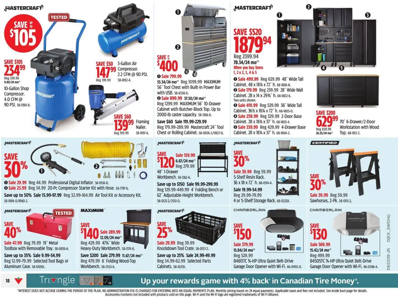 Canadian Tire flyer valid from 18.09.2025 | Page: 22 | Products: Game, Cabinet