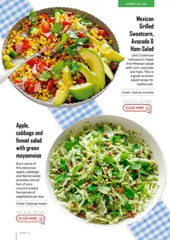 Preview of Foodworks Magazine - valid from 06.01.2026 | Page: 14 | Products: Salad, Avocado, Vegetables, Mayonnaise