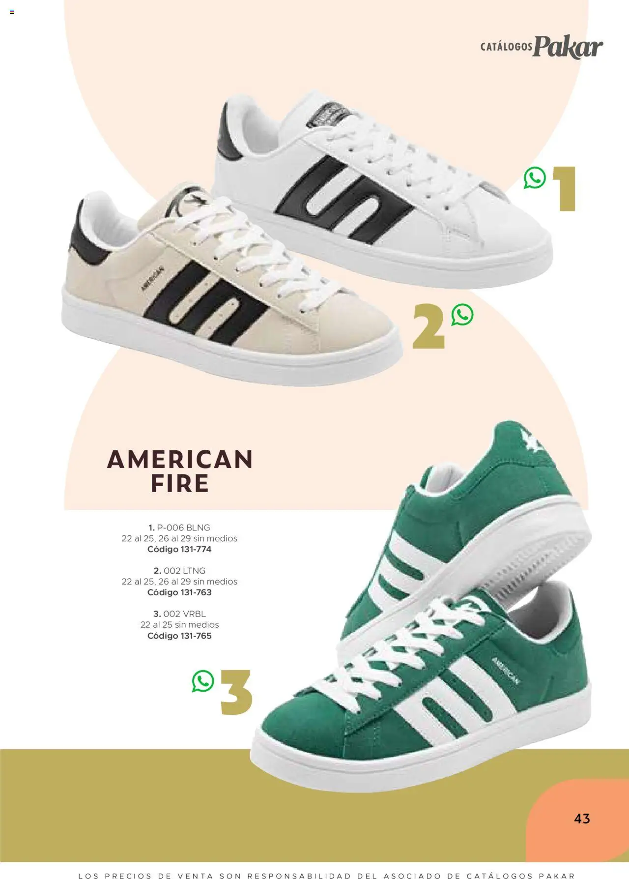 Nuevas ofertas de SC Pakar válidas en toda la República Mexicana desde el 24.07.2025. ¡Encuentra las mejores ofertas en SC Pakar - Catálogo Junior otoño / invierno! | Página: 43