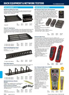 Jaycar catalogue - valid from 09.07.2025 | Page: 512 | Products: Shelf, Batteries, Cable, Case
