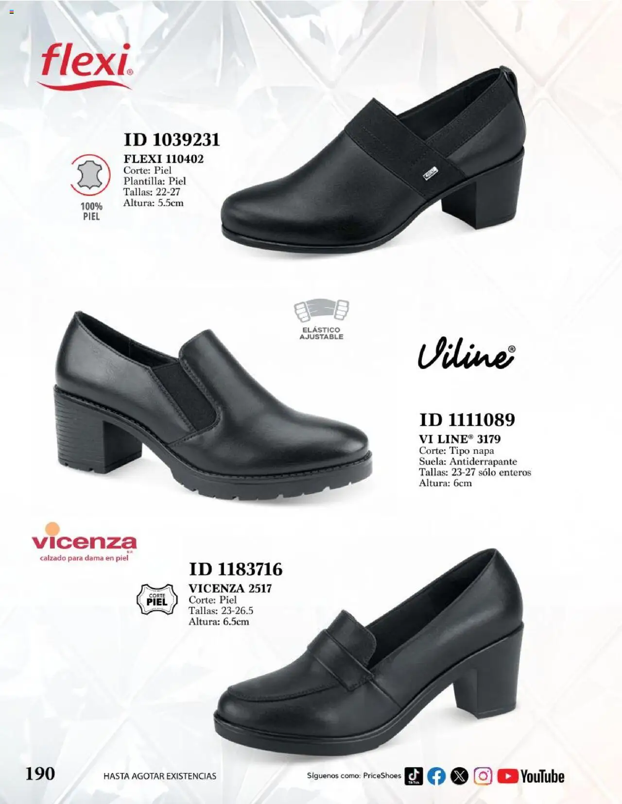 Nuevas ofertas de Price Shoes válidas en toda la República Mexicana desde el 05.08.2024. ¡Encuentra las mejores ofertas en Price Shoes catálogo Vestir Casual ! | Página: 190