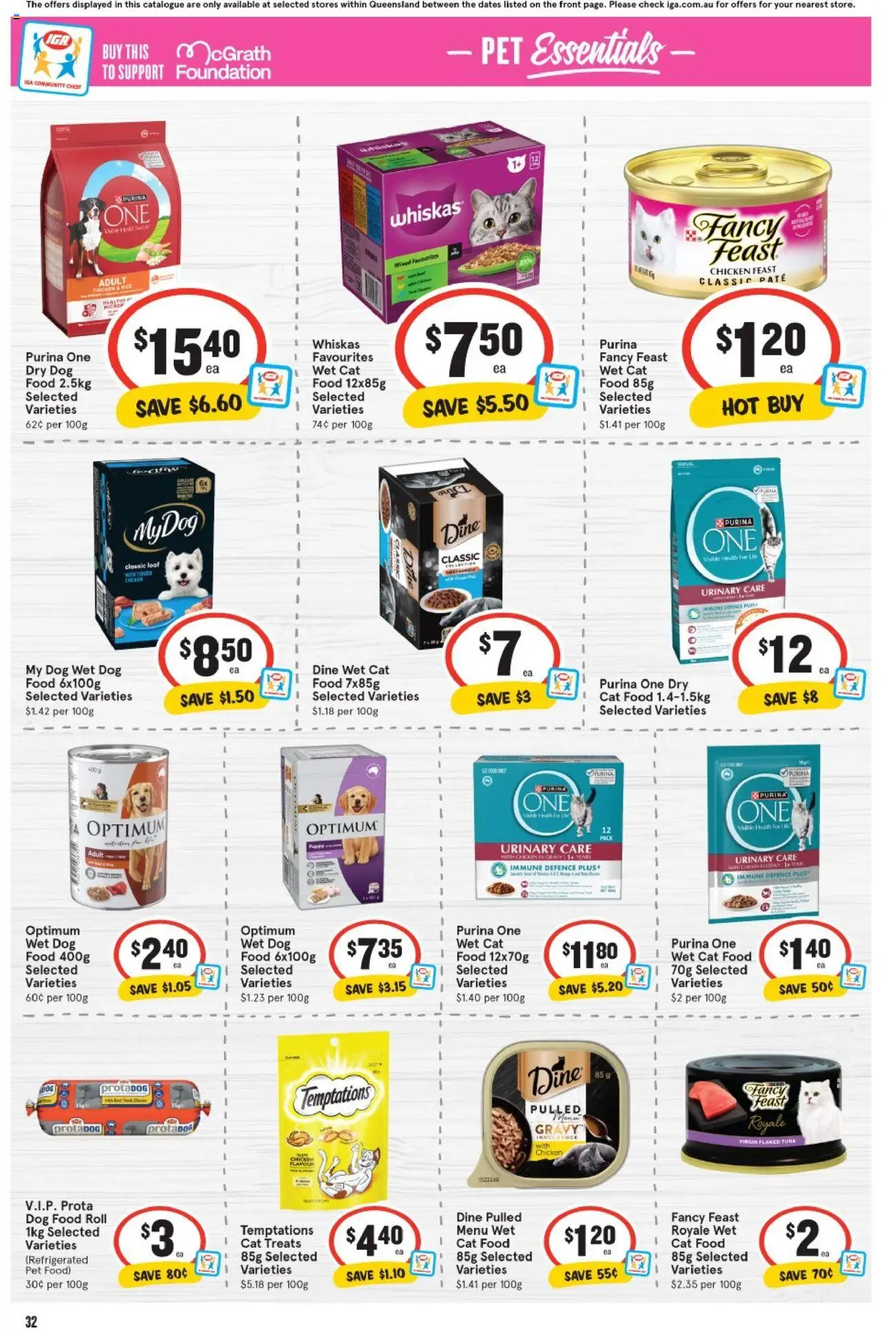 IGA catalogue - valid from 10.09.2025 | Page: 33 | Products: Rice, Dog food, Tuna, Foundation