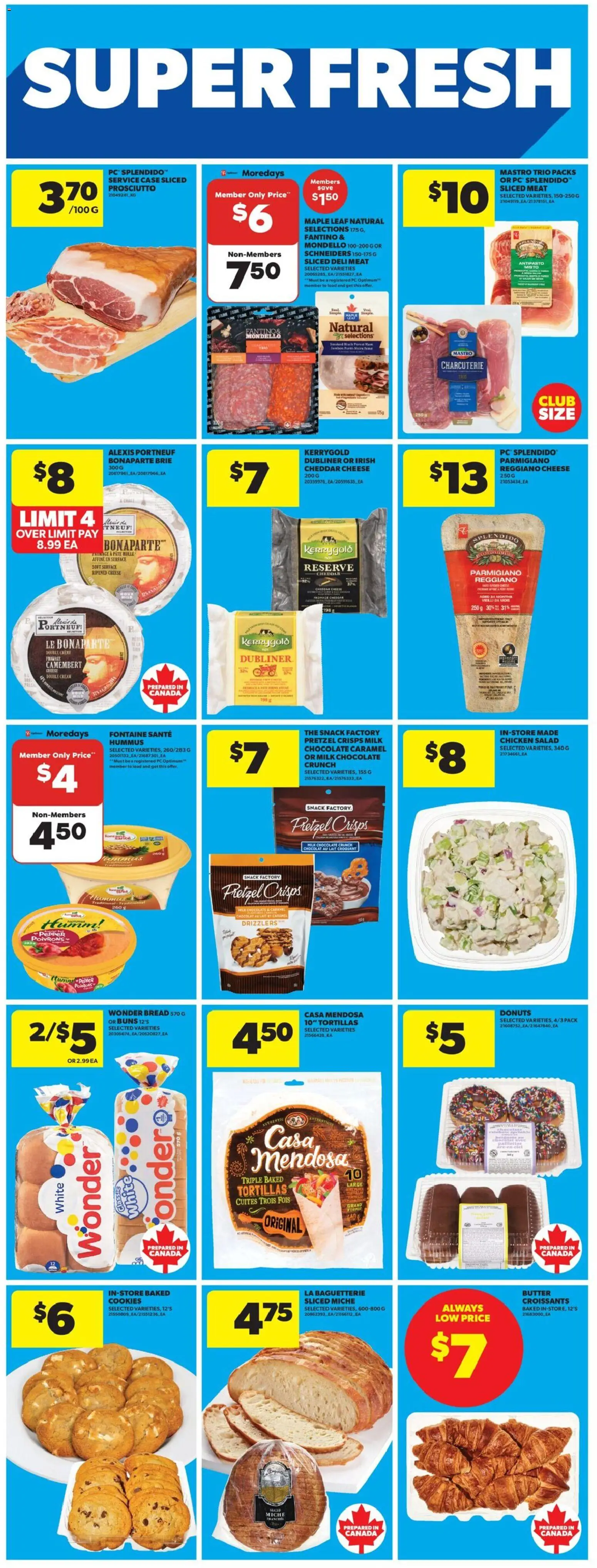 Real Canadian Superstore flyer valid from 19.03.2026 | Page: 26 | Products: Cookies, Butter, Bread, Chocolate