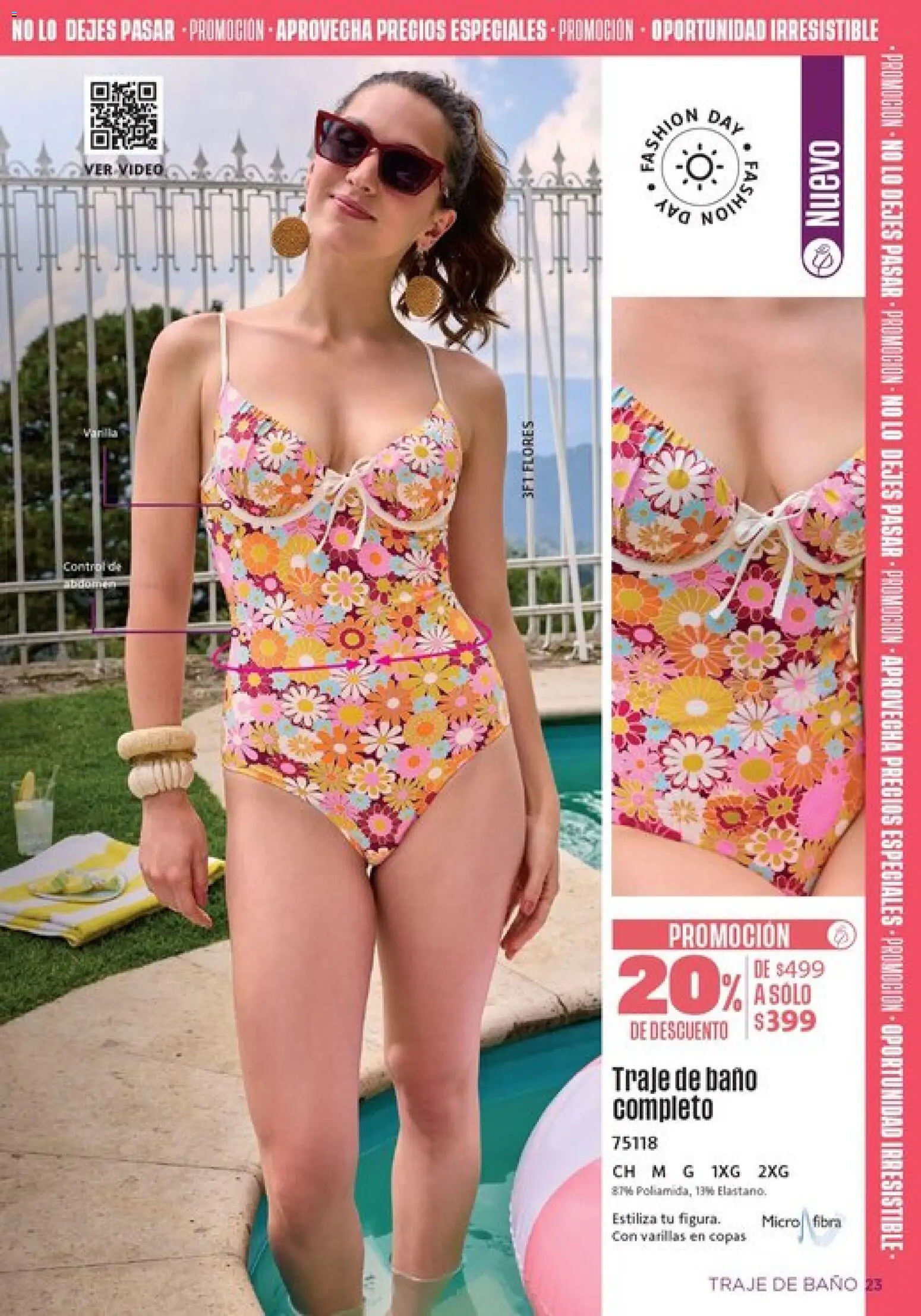 Nuevas ofertas de Ilusión válidas en toda la República Mexicana desde el 01.03.2026. ¡Encuentra las mejores ofertas en Ilusión catálogo Primavera! | Página: 25 | Productos: Traje, Traje de baño, Baño, Video