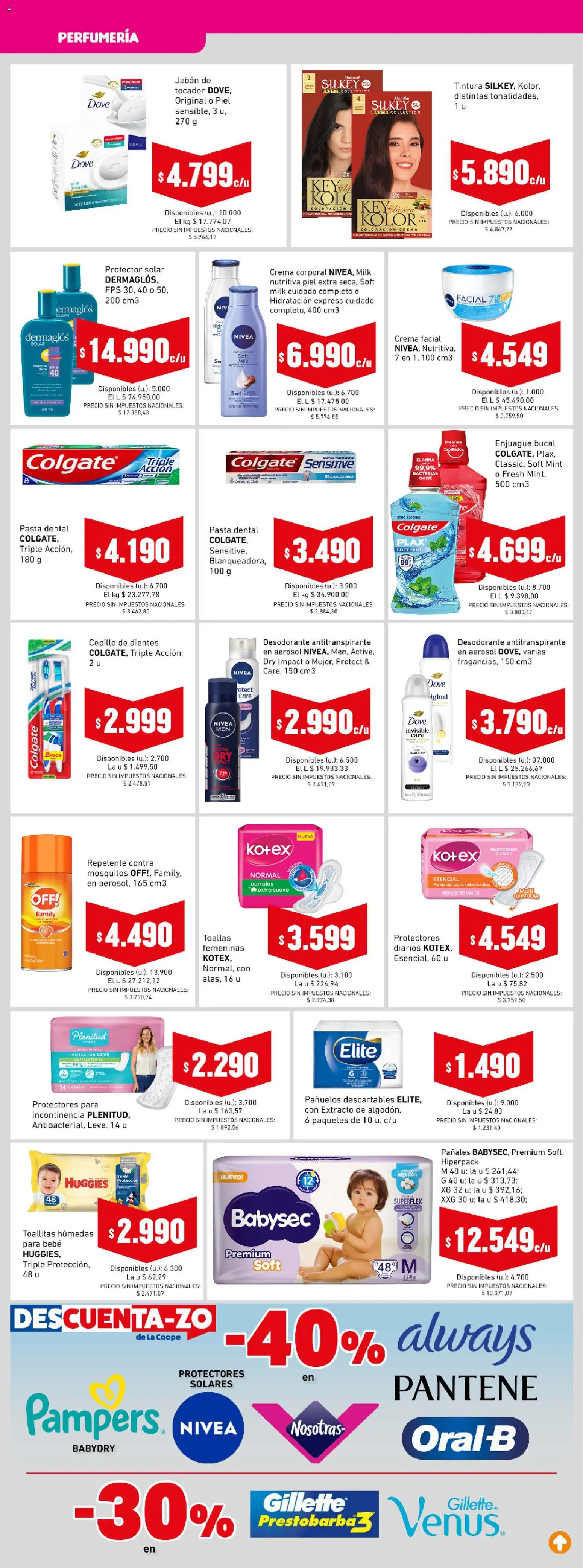 Cooperativa Obrera - Ahorrón │ válido desde el 29.01.2026 | Página: 7 | Productos: Repelente, Jabón, Desodorante, Cepillo de dientes