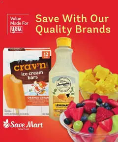 Preview of Save Mart weekly ads valid from 13.08.2025
