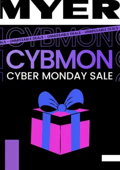 Preview of Myer Cyber Monday - valid from 01.12.2025
