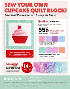 Preview of Fabricland flyer / circulaire from shop Fabricland valid from 02.03.2026 | Page: 13 | Products: Phone