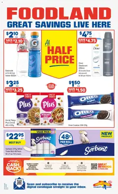 Preview of Foodland  Catalogue  - valid from 01.10.2025 | Page: 34 | Products: Toilet, Cereal, Blueberries, Digital