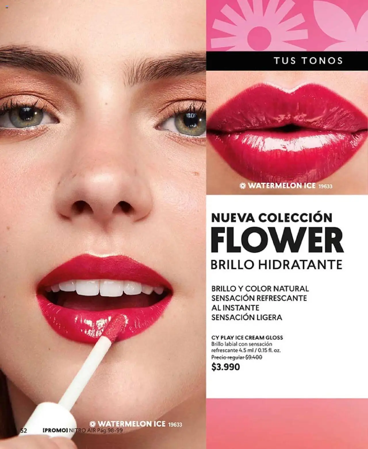 Catálogo CyZone Campaña 14 │ válido desde el 31.08.2025 | Página: 52 | Productos: Brillo, Labial