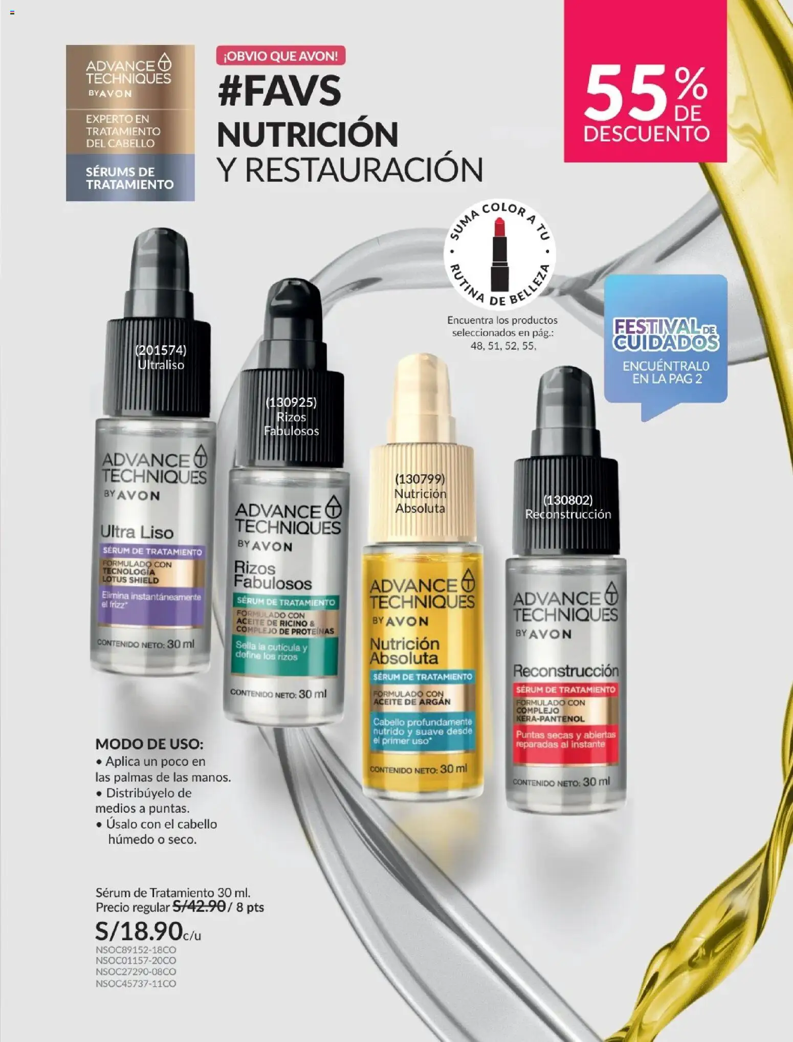 Catálogo Avon válido desde 10.03.2026 | Página: 180 | Productos: Aceite