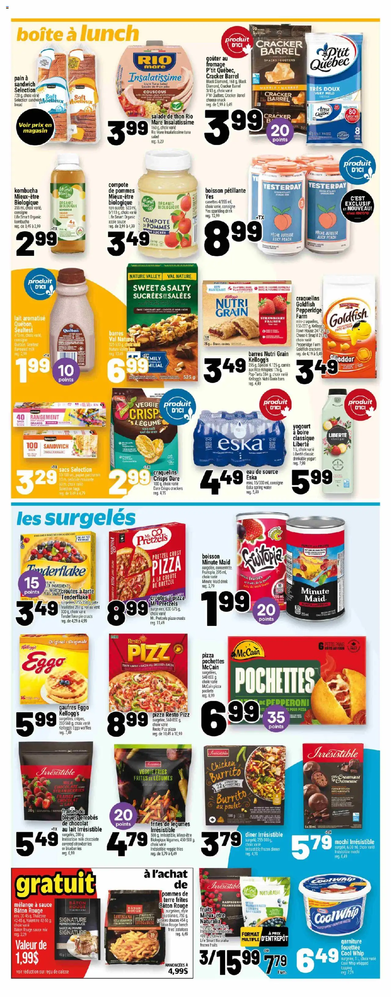 Metro flyer valid from 25.09.2025 | Page: 17 | Products: Milk, Cheese, Bread, Pizza