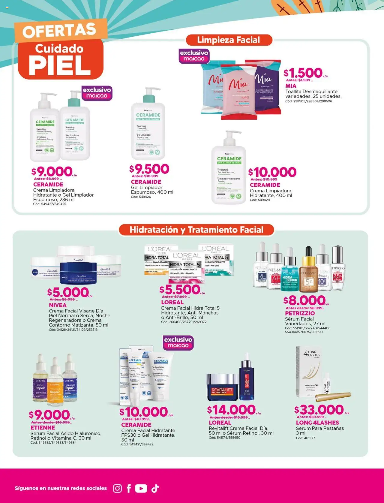 Maicao ofertas  │ válido desde el 02.06.2025 | Página: 6 | Productos: Contorno, Desmaquillante, Limpiador, Crema