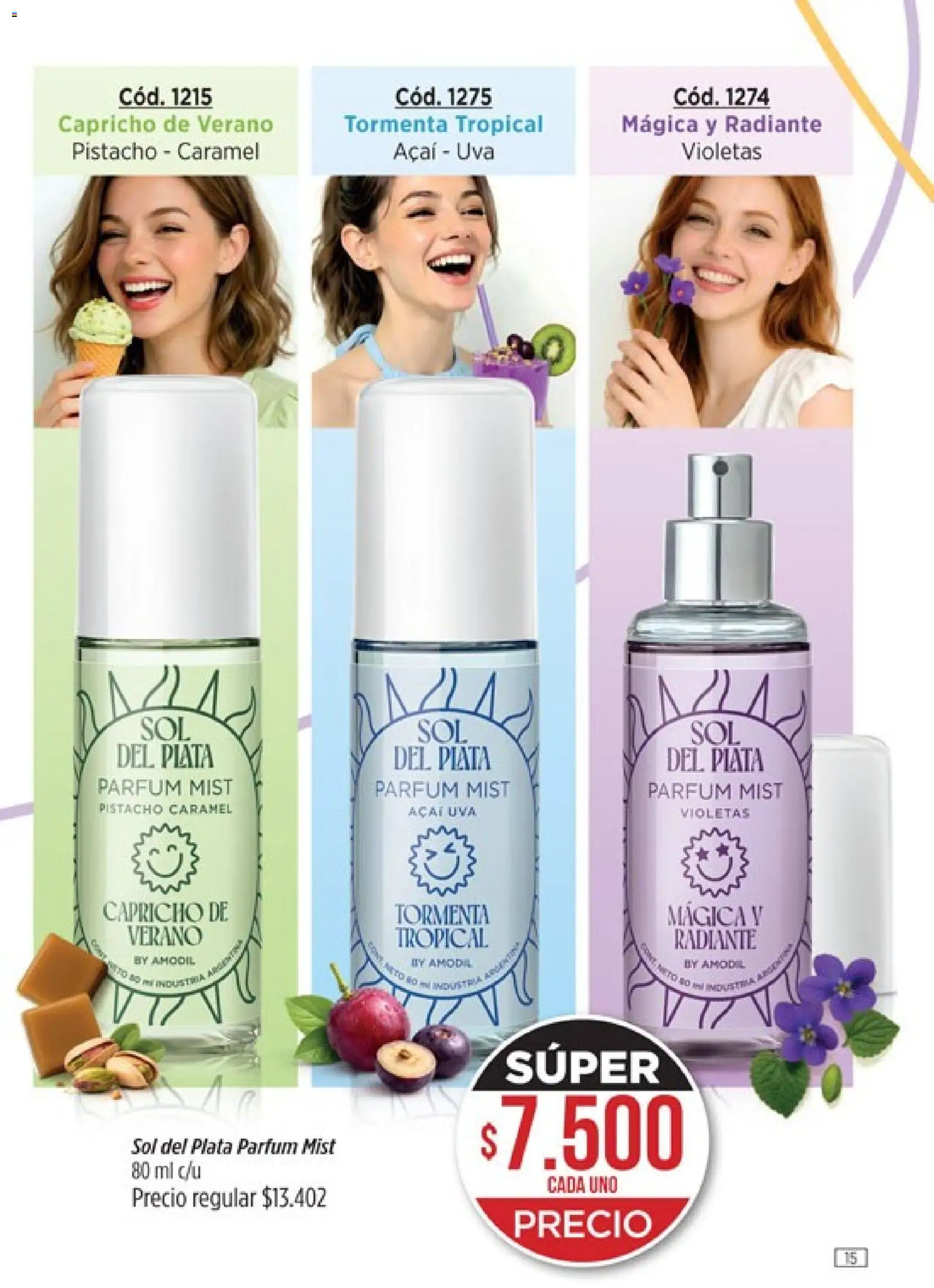 Catálogo Amodil Campaña 4 │ válido desde el 01.03.2026 | Página: 15 | Productos: Uva, Radiante