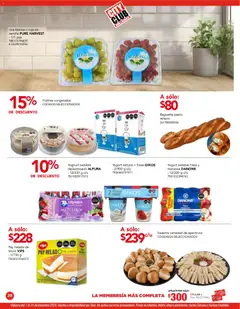 Vista previa de City Club catálogo, nuevo folleto de la tienda, válido en México a partir del 01.12.2025 | Página: 28 | Productos: Manzana, Limón, Uva, Helado