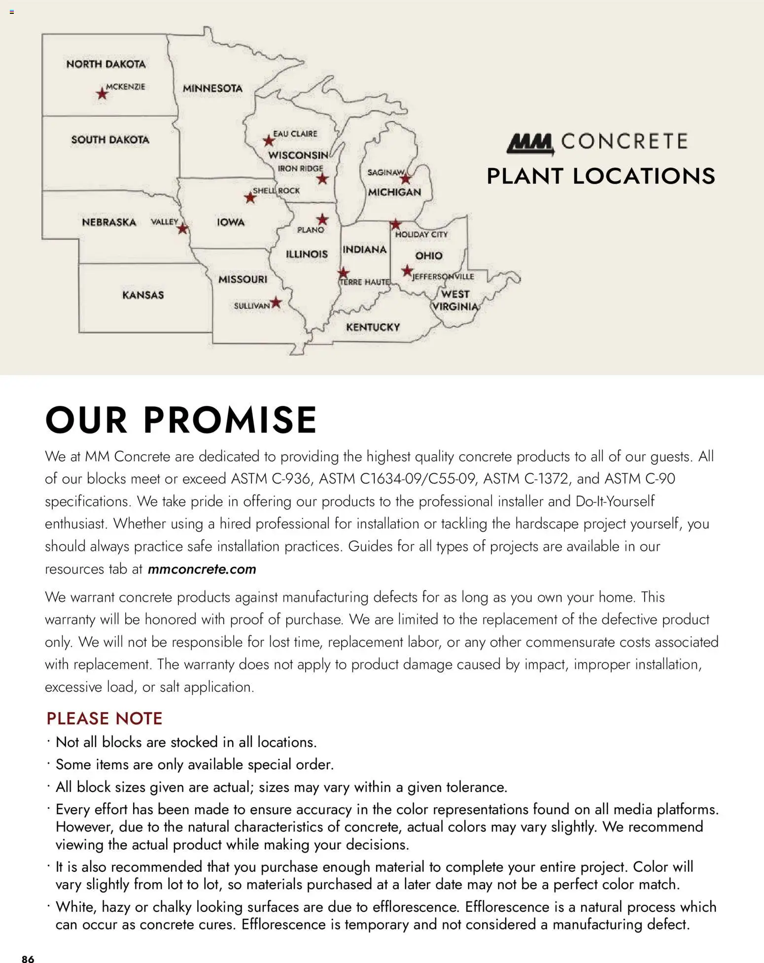 Menards Outdoor Catalog - valid from 02.04.2026 | Page: 86 | Products: Safe, Ridge, Salt, Iron