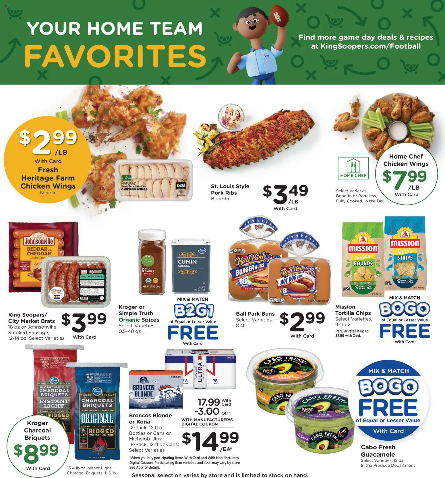 King Soopers Weekly Ad - valid from 29.10.2025 | Page: 10 | Products: Powder, Pork, Spices, Game