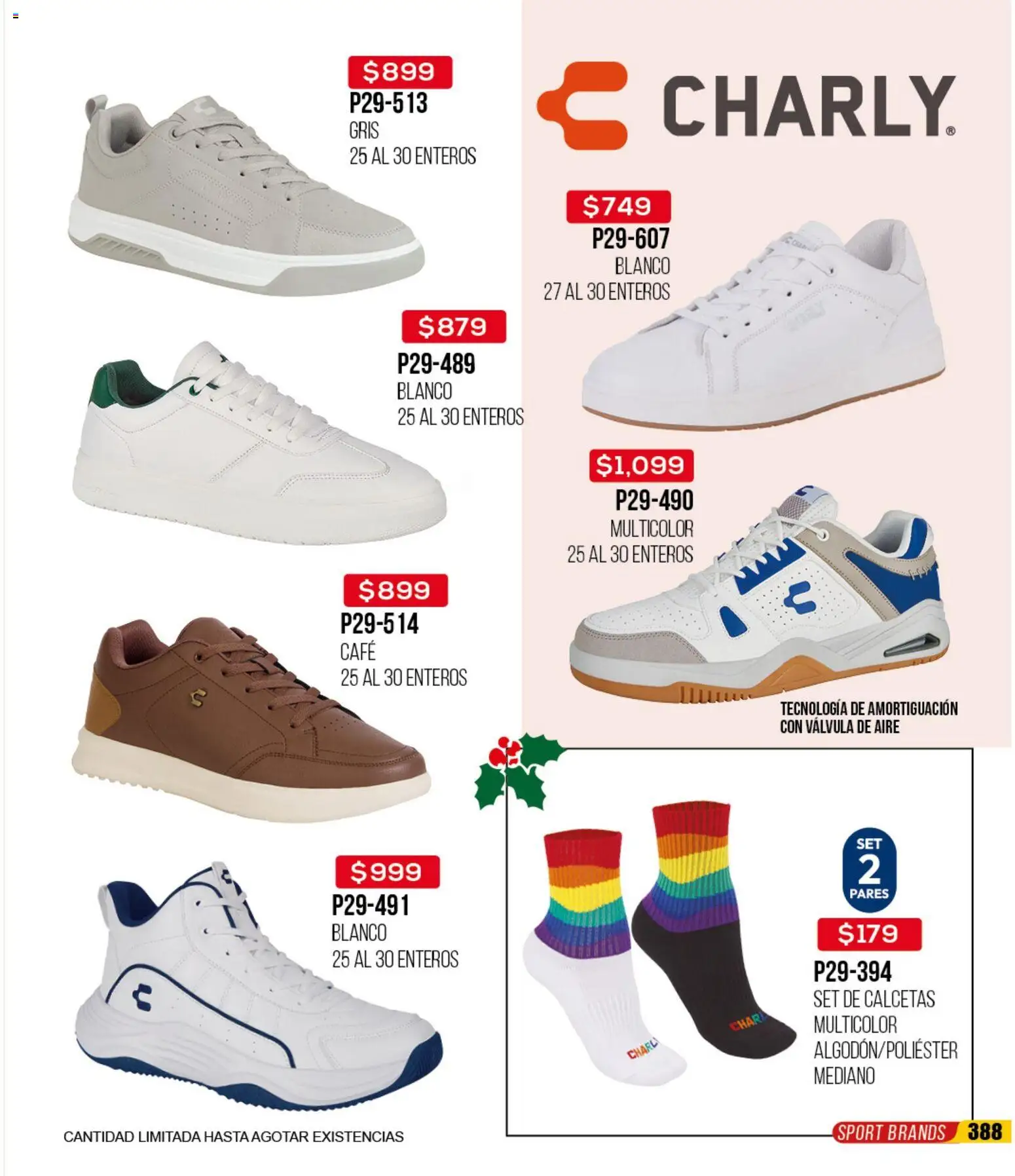 Nuevas ofertas de Cklass válidas en toda la República Mexicana desde el 30.11.2025. ¡Encuentra las mejores ofertas en Cklass catálogo Rebajas Navideñas Ropa! | Página: 646 | Productos: Calcetas, Café, Válvula