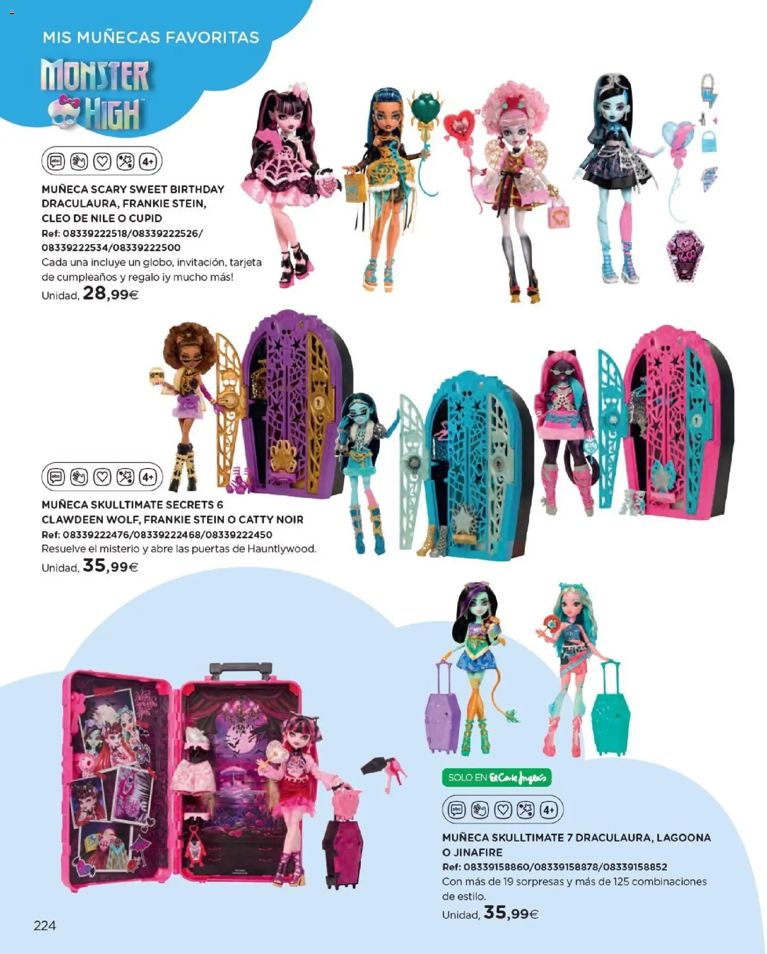 Nuevas ofertas de El Corte Inglés válidas en toda la República Mexicana desde el 27.10.2025. ¡Encuentra las mejores ofertas en El Corte Inglés catálogo Juguetes! | Página: 224