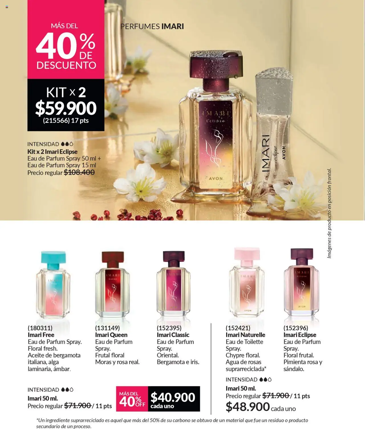 Avon revista - valida desde el 12.09.2025 | Página: 58 | Productos: Agua, Pimienta, Eau de toilette, Aceite